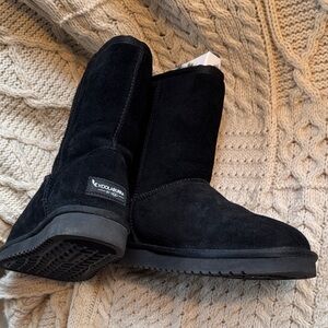 Koolaburra Classic Black Suede Boots